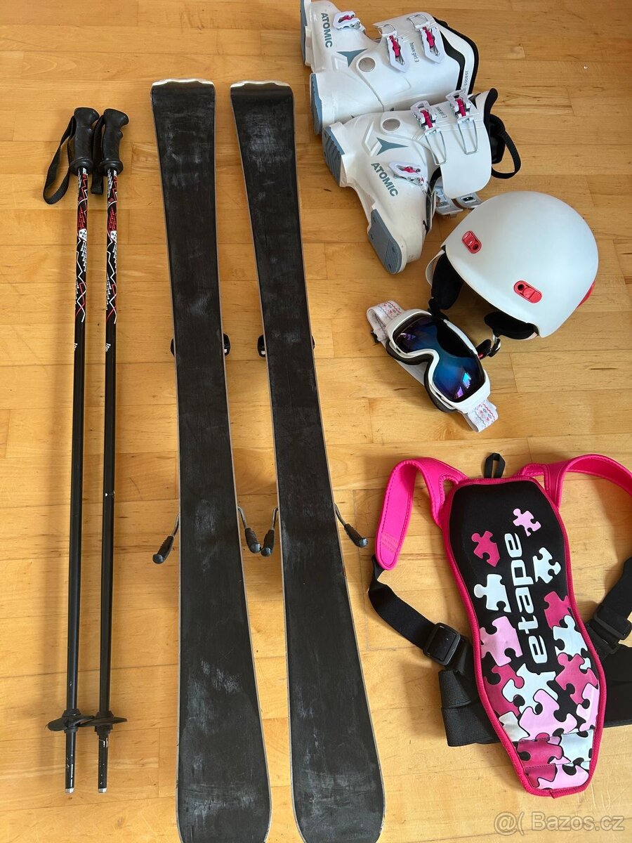 dětský lyžařský komplet pro holku - v moc hezkém stavu - 6