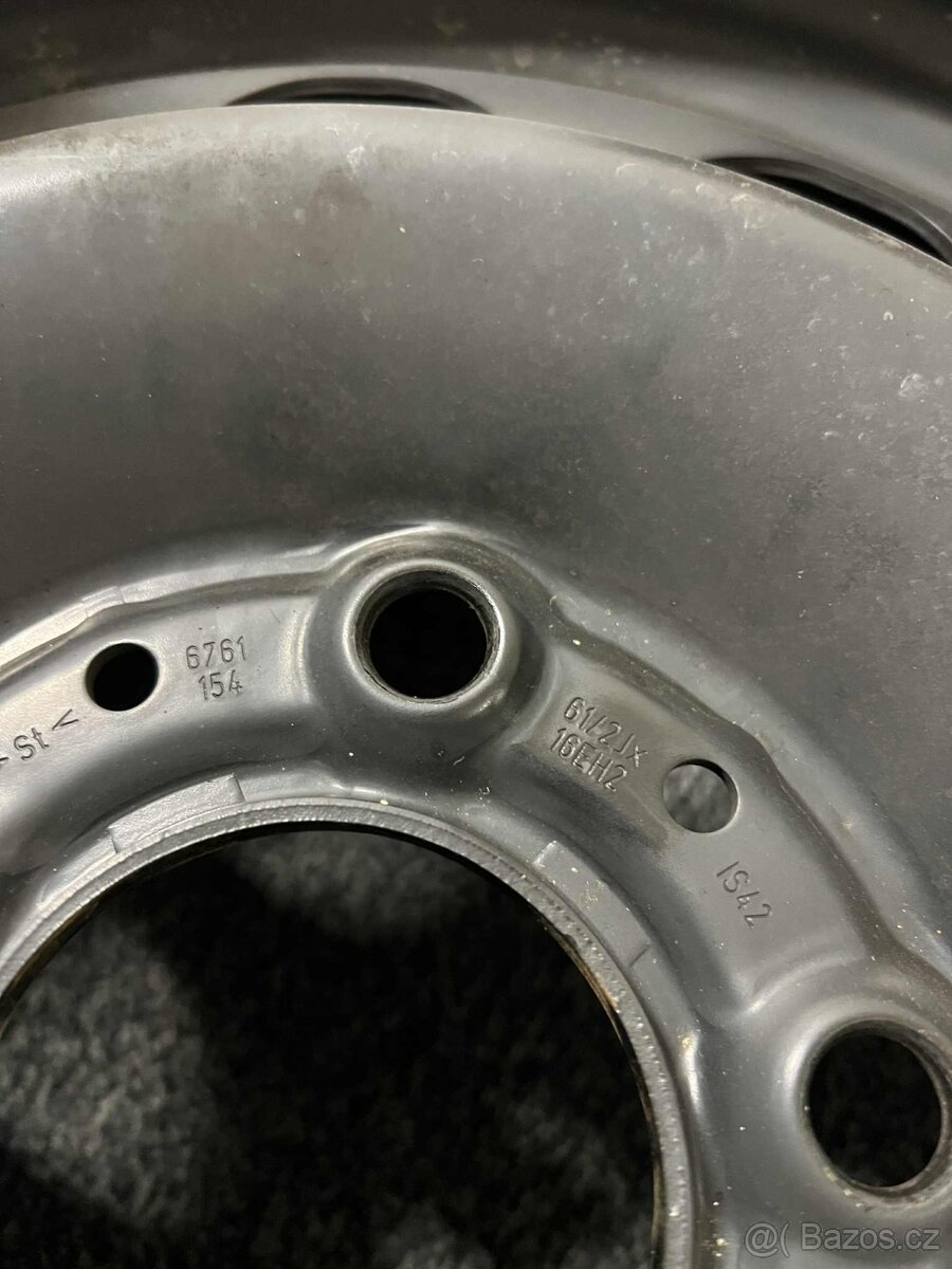 BMW originální plechové disky + poklice zdarma – nový stav - 6