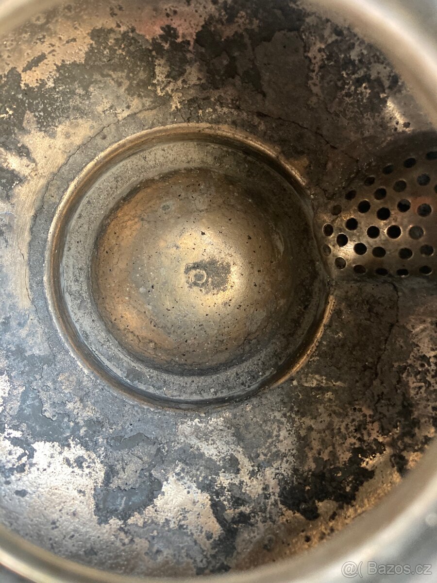 starožitná čajová konvice - 6