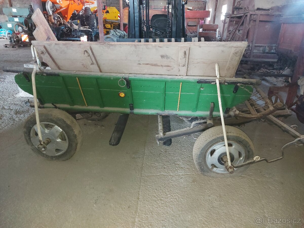 2x voz malé sánky+koč luxusný stav - 6