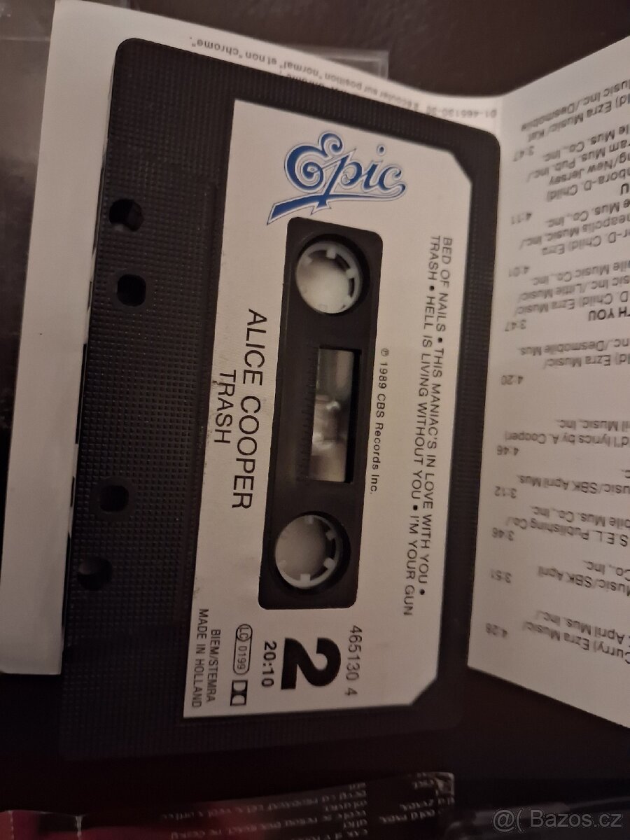 Audio kazety Daniel Landa ,Alice Cooper - 6