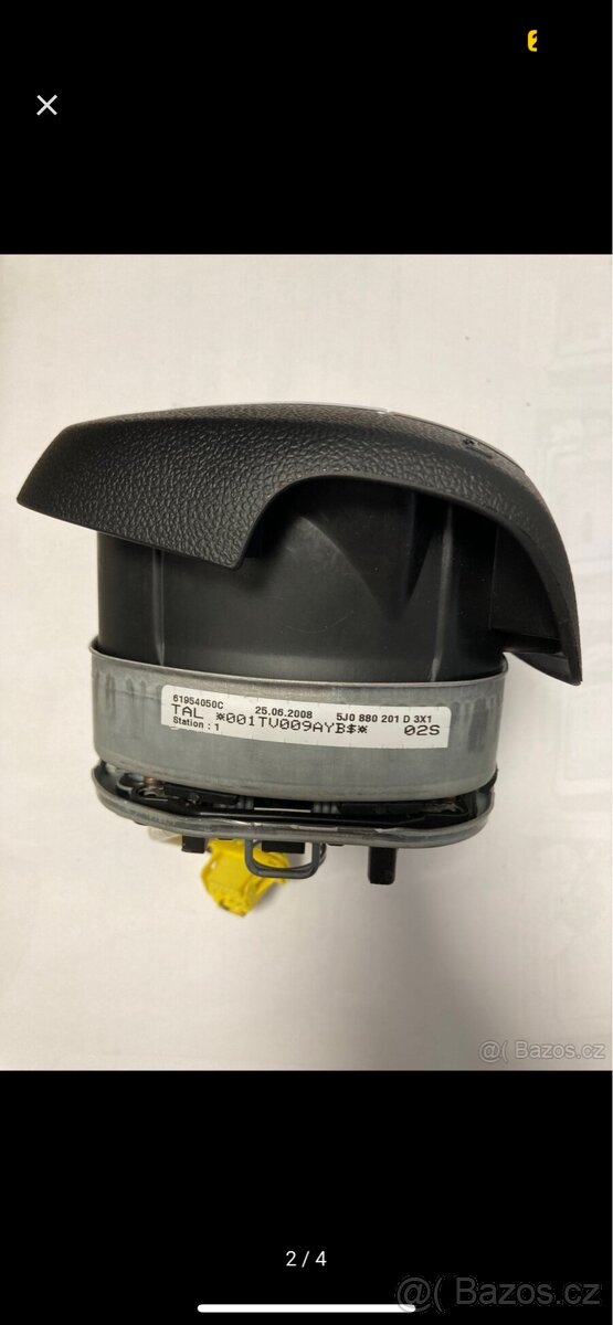 Airbagy VW 2H0880201L,Škoda 5J0880201D,VW T5 7E0880201Q - 6