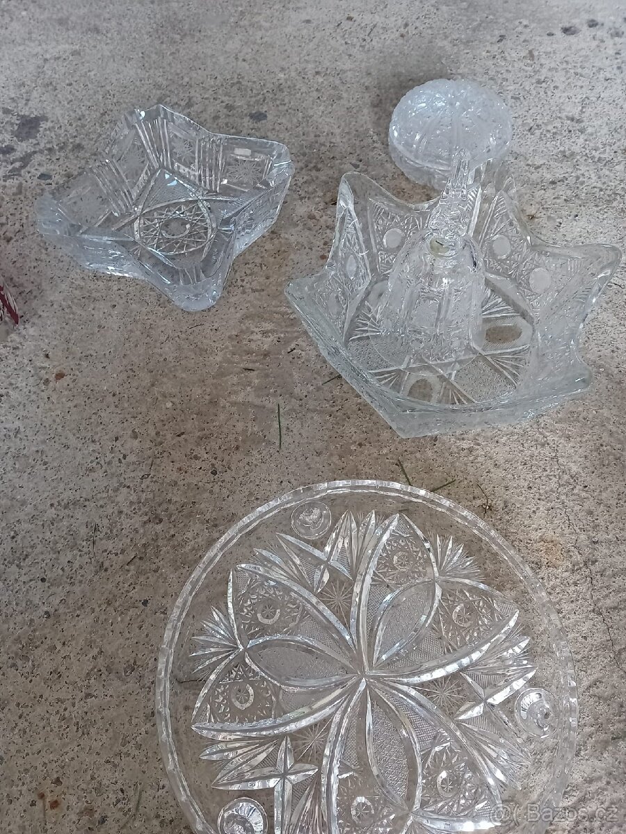 Křišťálové sklenice, nekolik sad - 6