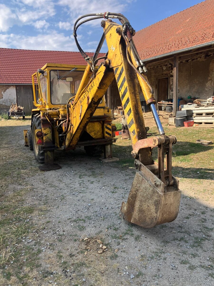 Prodám traktor bagr WARINSKY - 6
