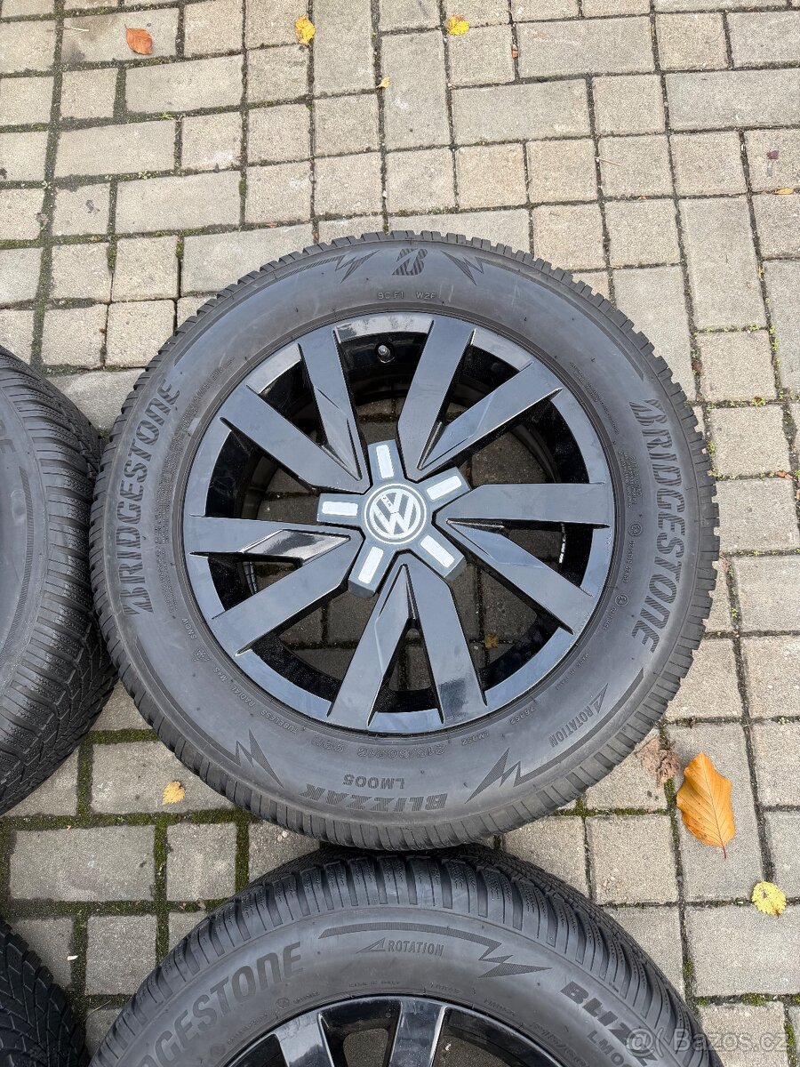 ORIGINÁL Alu Volkswagen ARAGON R16, 5x112 - TOP, ZIMNÍ - 6