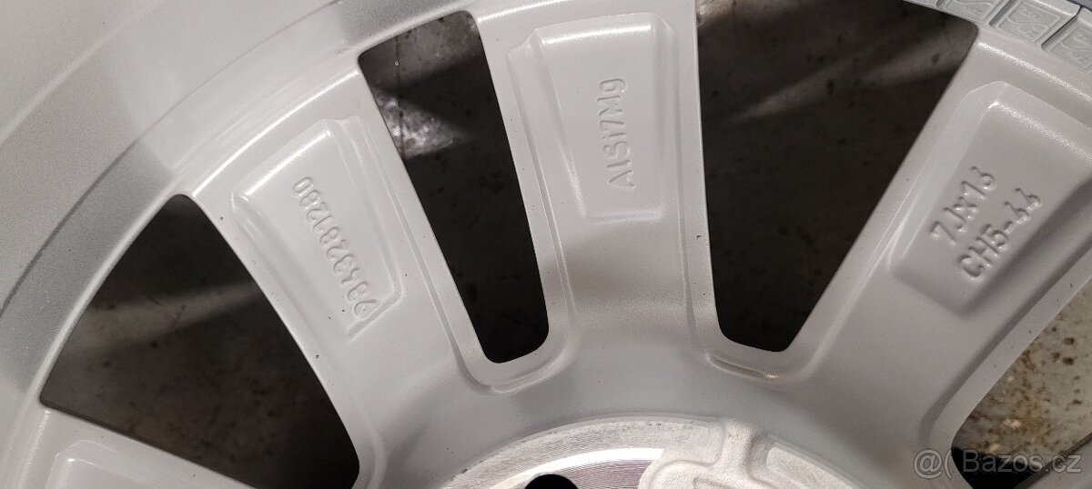 Opel Astra L, 16' alu disky, zimní Hankook,nové - 6