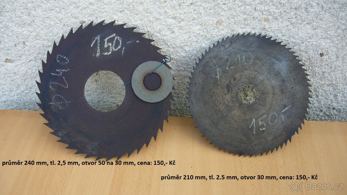 Kabel + pilové kotouče - 6