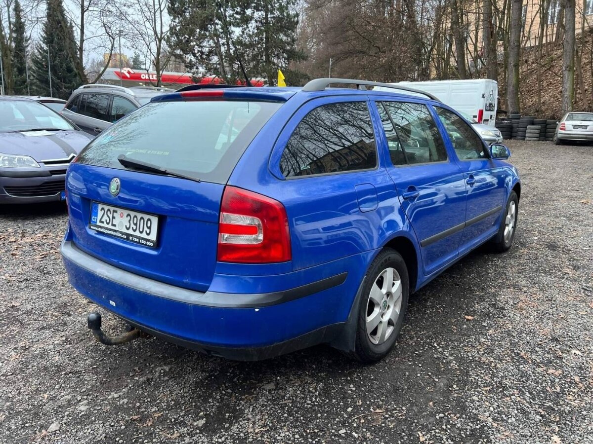Škoda Octavia Combi 1.9 TDI 77kW tažné klima 218tkm 2008 STK - 6