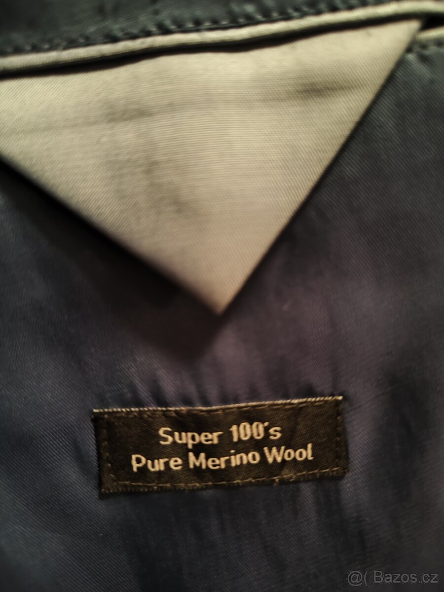 Pánský oblek T. M. Lewin - tmavě modrý - 6