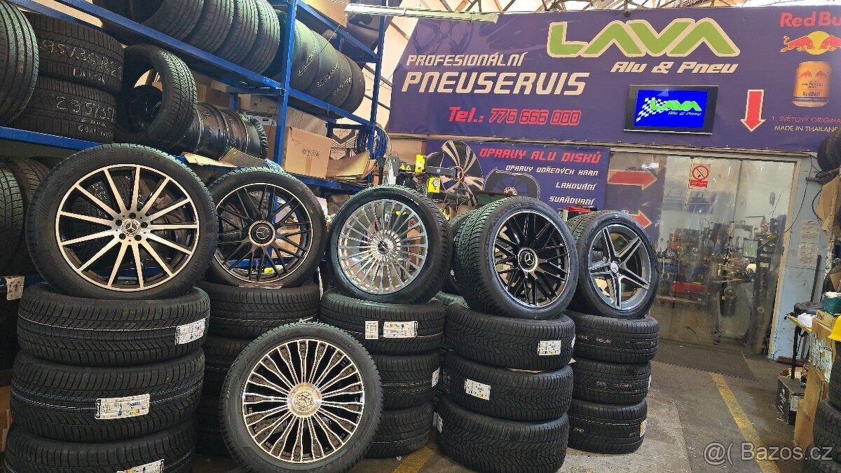 nová sada 22“ kovaných FORGED design Maybach+zimní pneu - 6