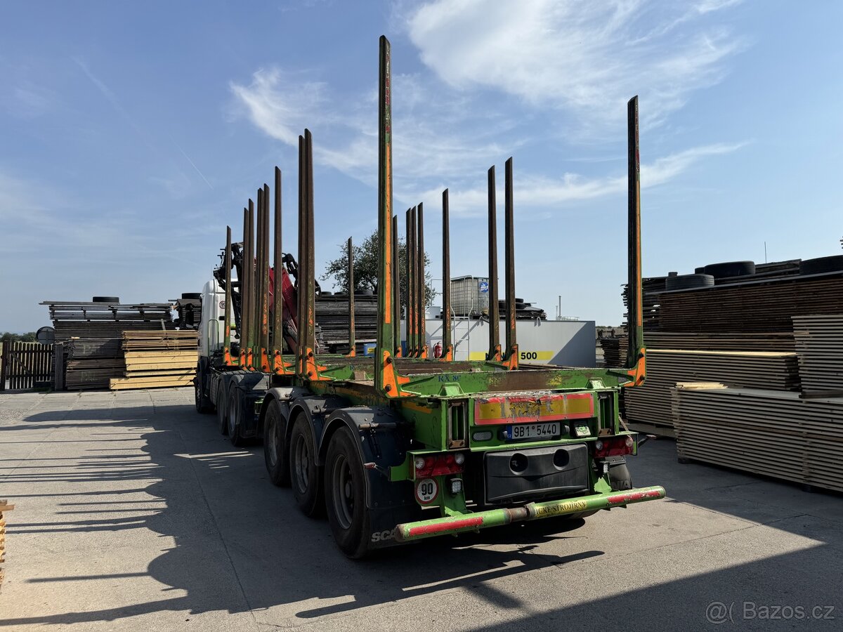 Lesovuz , Scania 6x4 , hydraulicka ruka epsilon - 6