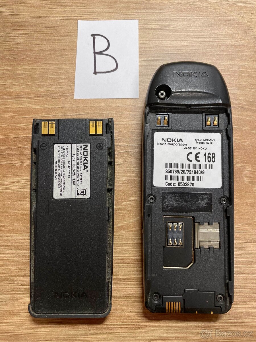 Nokia 6210 hezky stav originalni telefon - 6