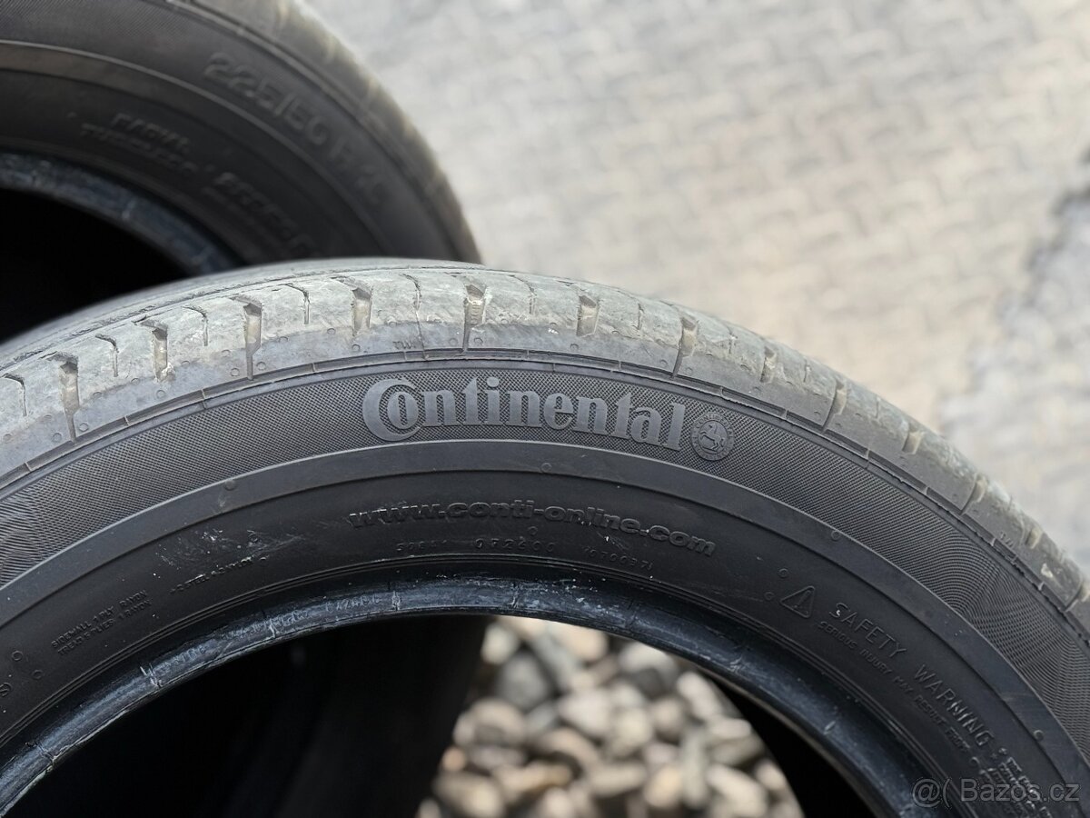 225/50/16 - Continental letní sada pneu - 6