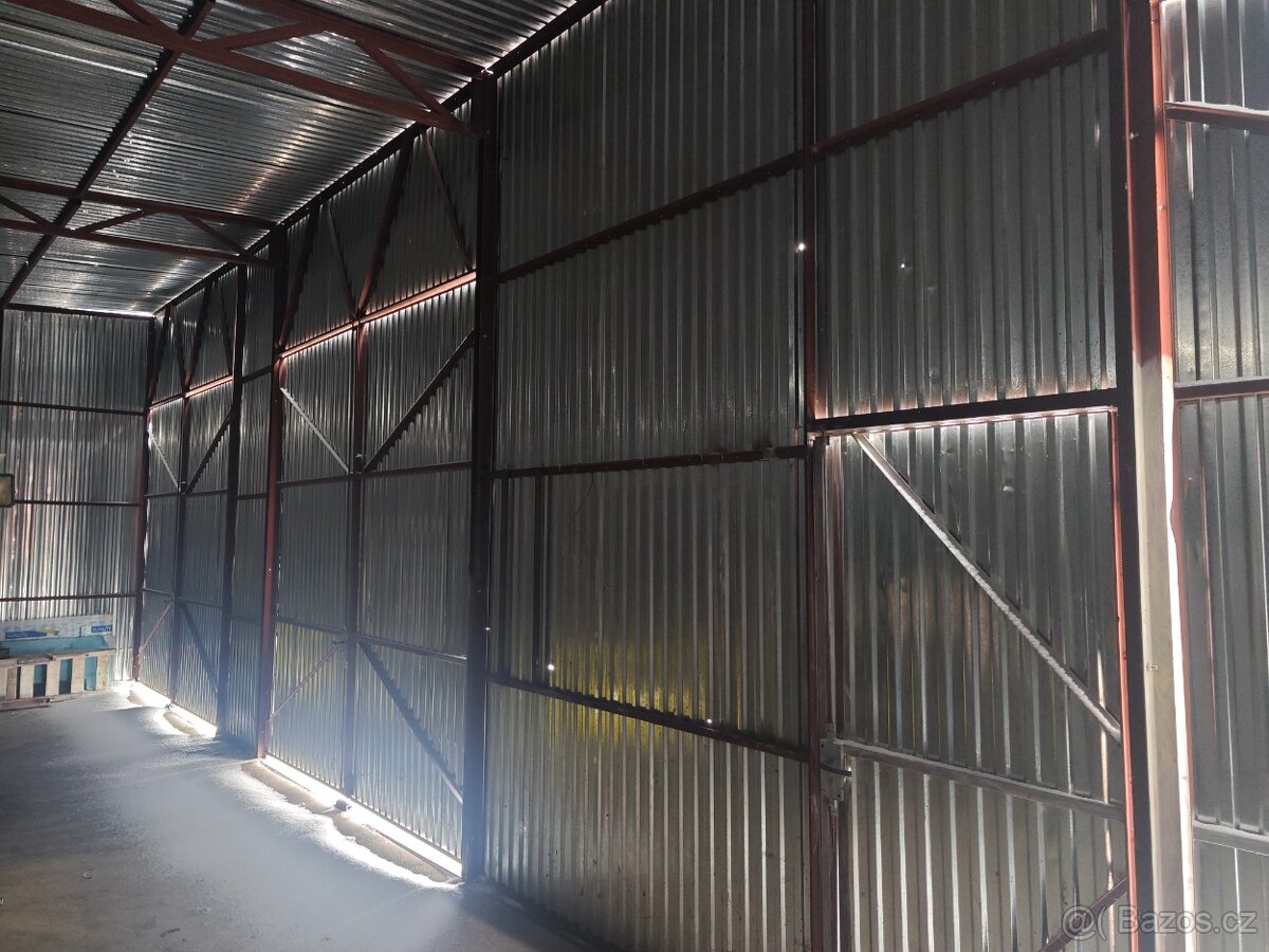 SLEVA Prodám plechovou halu,garáž, sklad 13m krát 7m - 6