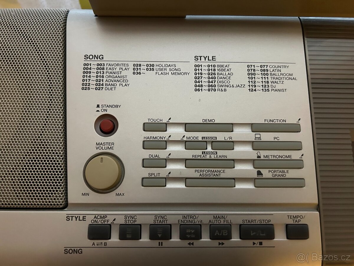 YAMAHA PSR 295 + PŘÍSLUŠENSTVÍ - 6