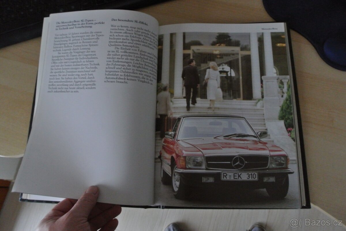 Prospekty Mercedes-benz historicke, svázané, 60-90 leta - 6
