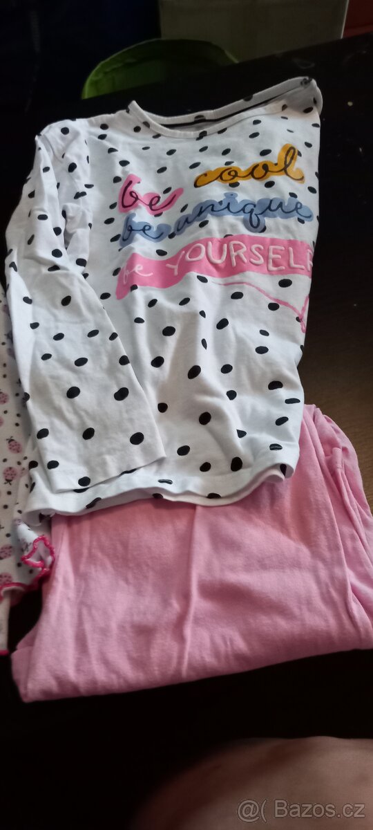 Dívčí oblečení vel. 122-128 - 6