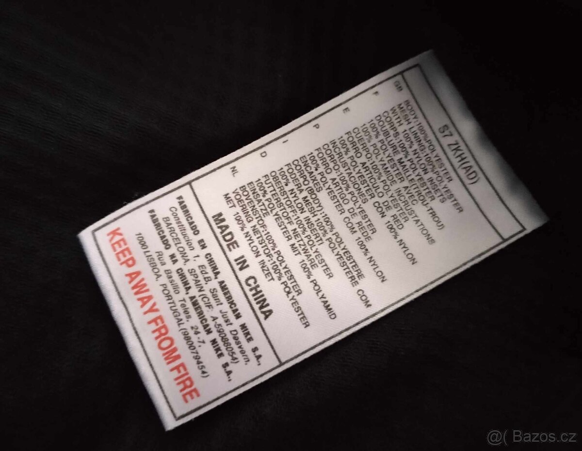 Černá šusťáková bunda Nike vel. L/XL - 6