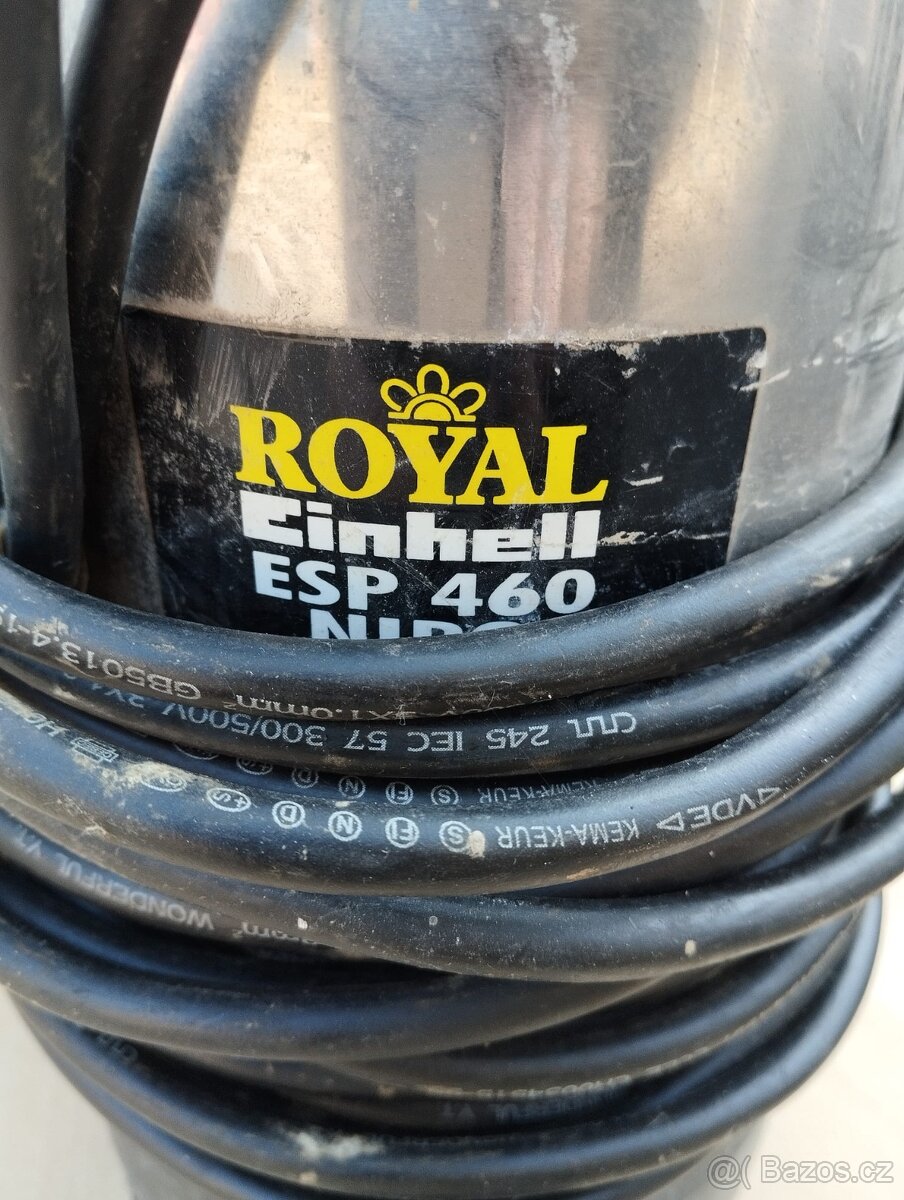 Prodám kalové čerpadlo Einhell - 6