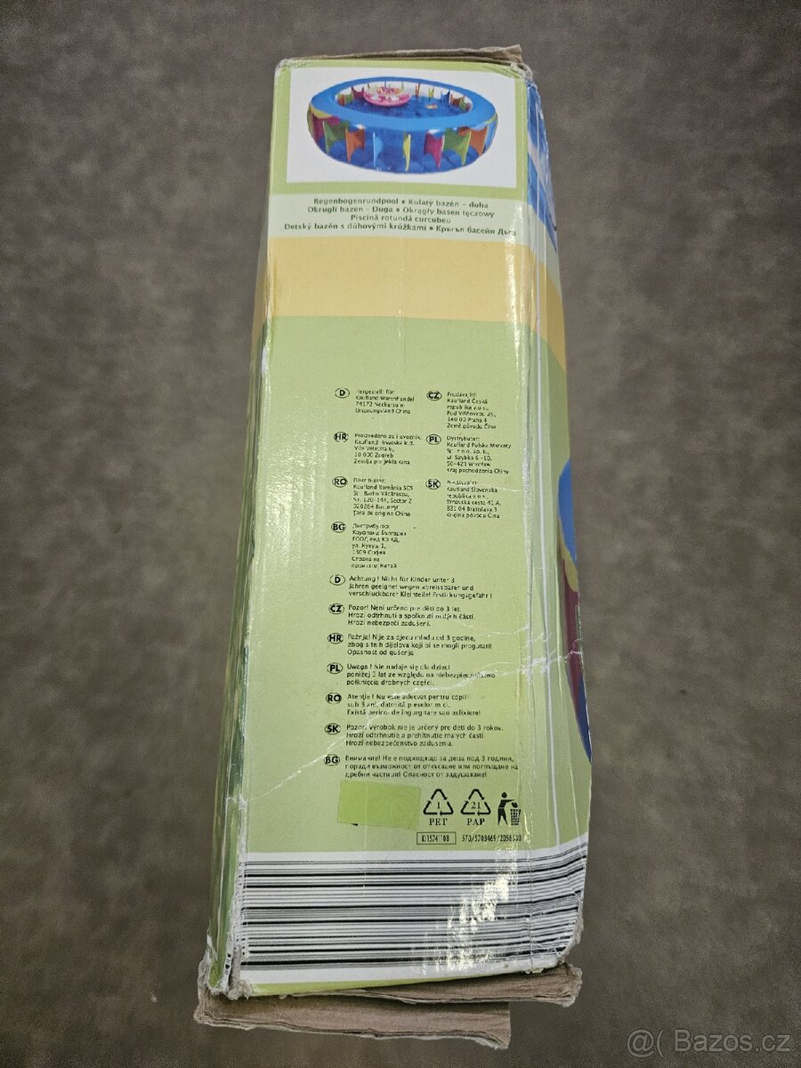 Bazen nafugovaci dětský 1x požitý - 6