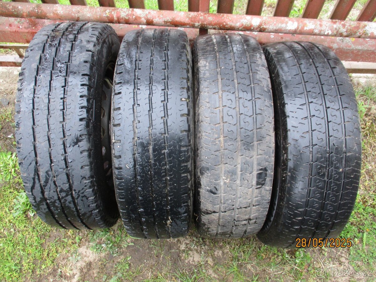 Rafky 5x118 R15 Pneu 195/70 R15 C Letn - 6