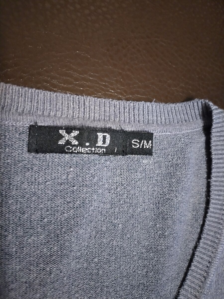 Dámské šedivé svetry vel. M - 6