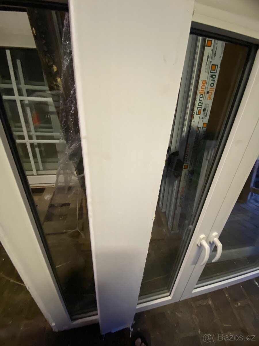 Plastové okno 3křídké 238x150 cm - 6