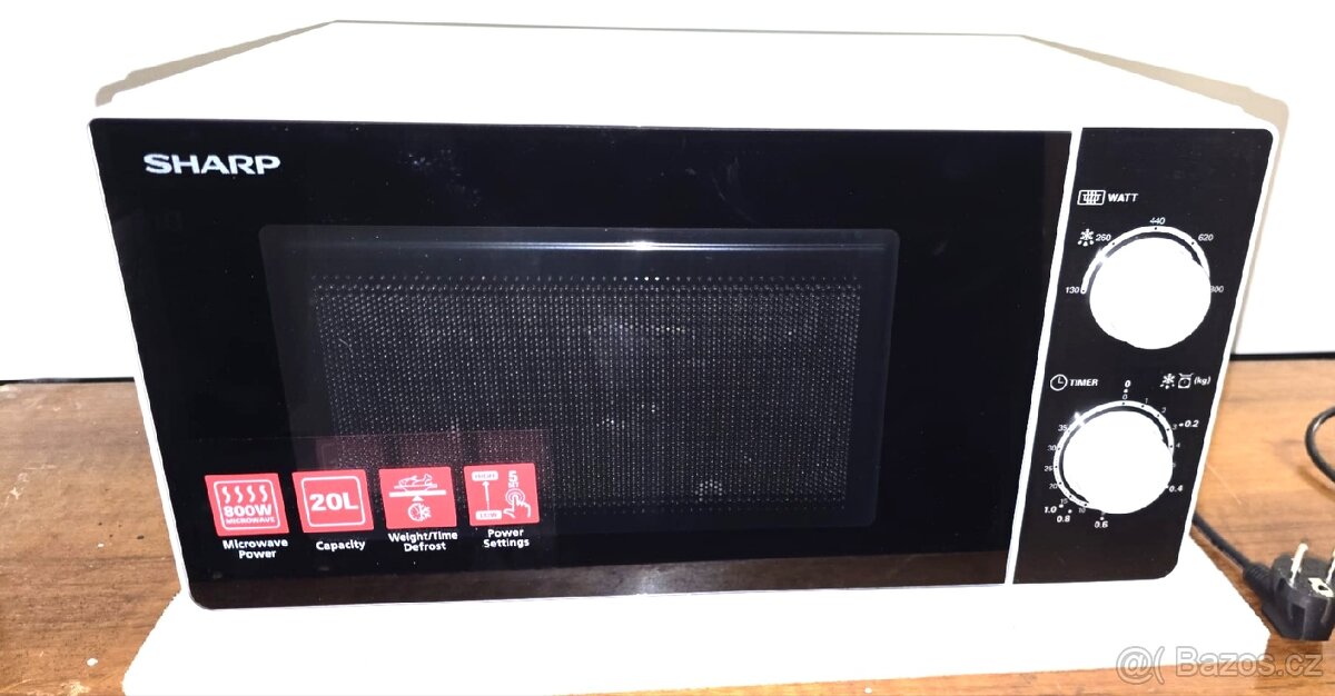 Mikrovlnná trouba Sharp R200WW - 6