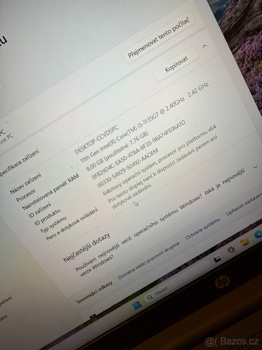 Notebook HP 250 G8 - 6