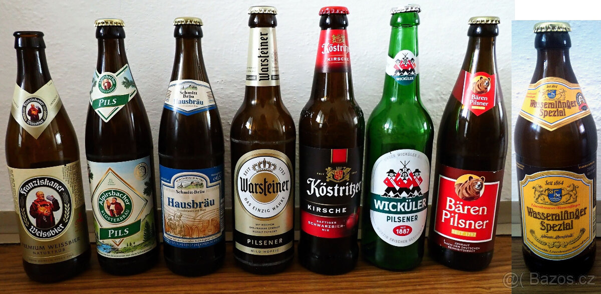 Sběratelské prázdné lahve + pivní lahve a plechovky - 6