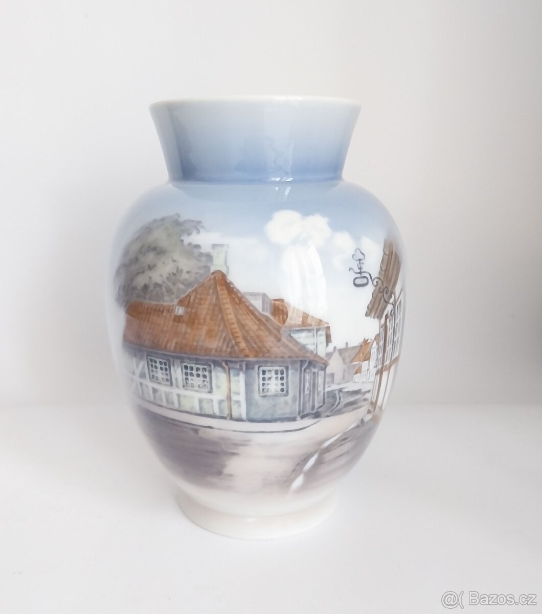 Starožitná váza Kodaň - ROYAL COPENHAGEN - 6
