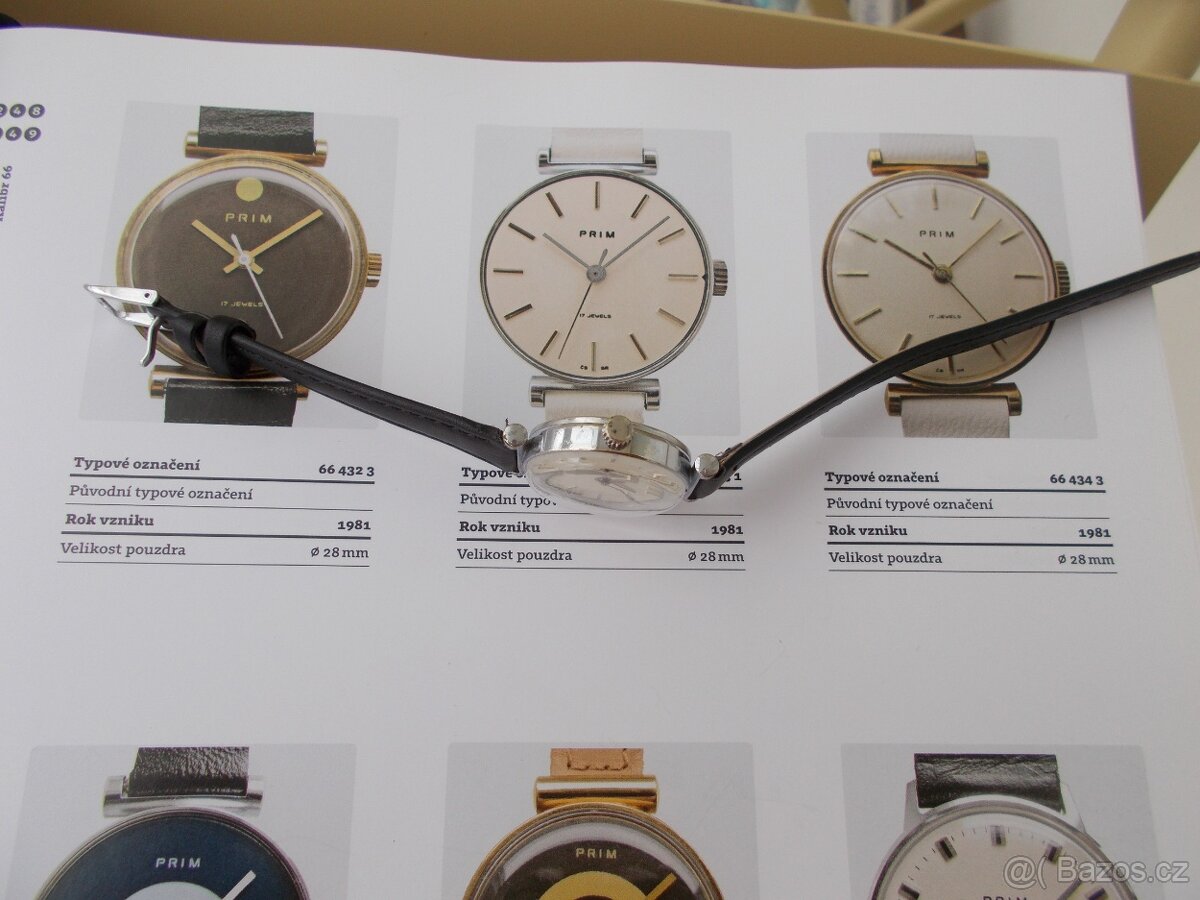 darkove vzacne damske hodinky prim valečky 1981 funkcni - 6