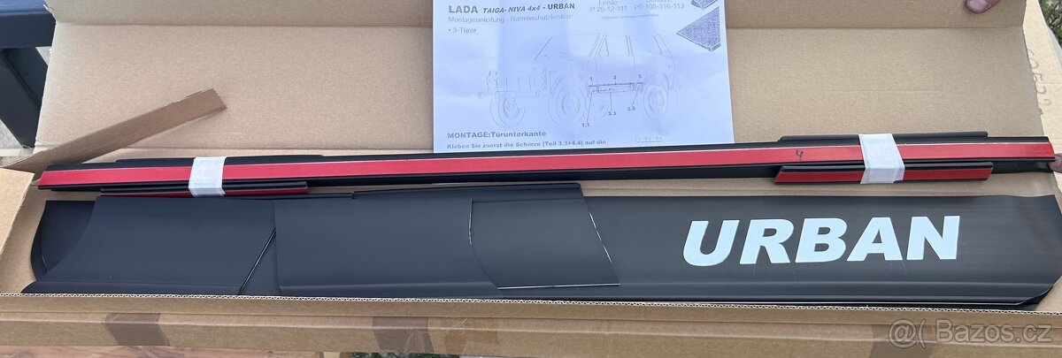 Lada niva ochranný pás na dveře - 6