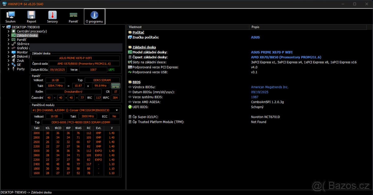 ASUS PRIME X870-P WIFI - DOPRAVA ZDARMA (Balíkovna) - 6