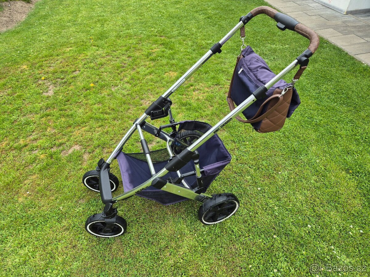 Kočárek ABC DESIGN Set Viper 4 2021 NAVY BLUE - 6