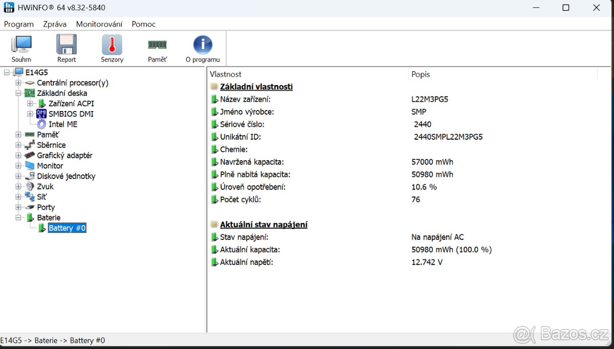 💻 Lenovo ThinkPad E14 G5 – Výkon, nový displej, záruka - 6
