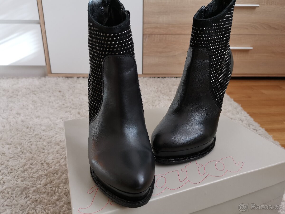 Kožené elegantní boty zn. BAŤA - 6