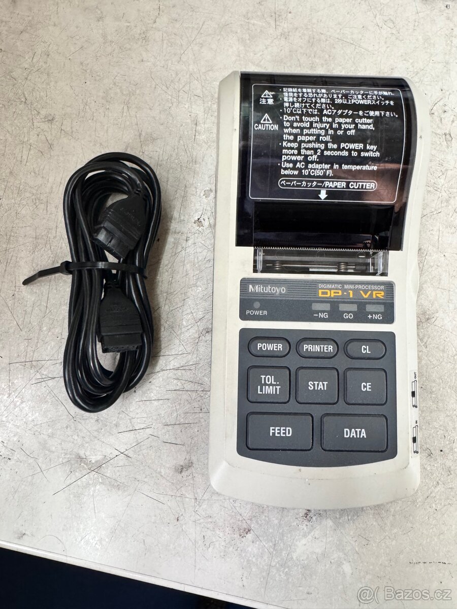 Mitutoyo DP-1VR Digimatic mini-procesor / tiskárna - 6