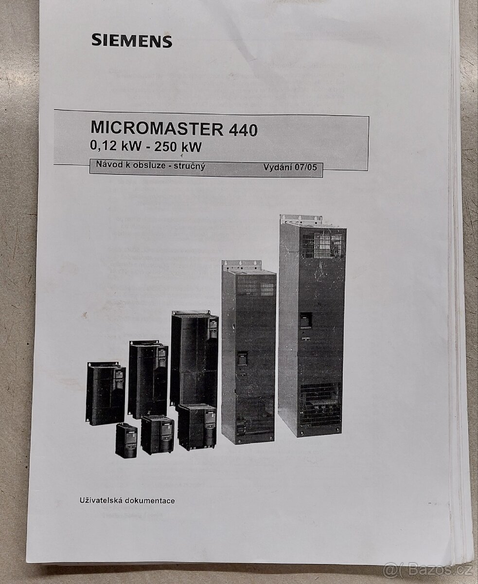 Frekvenční měnič SIEMENS SED2 2,2kW - 6