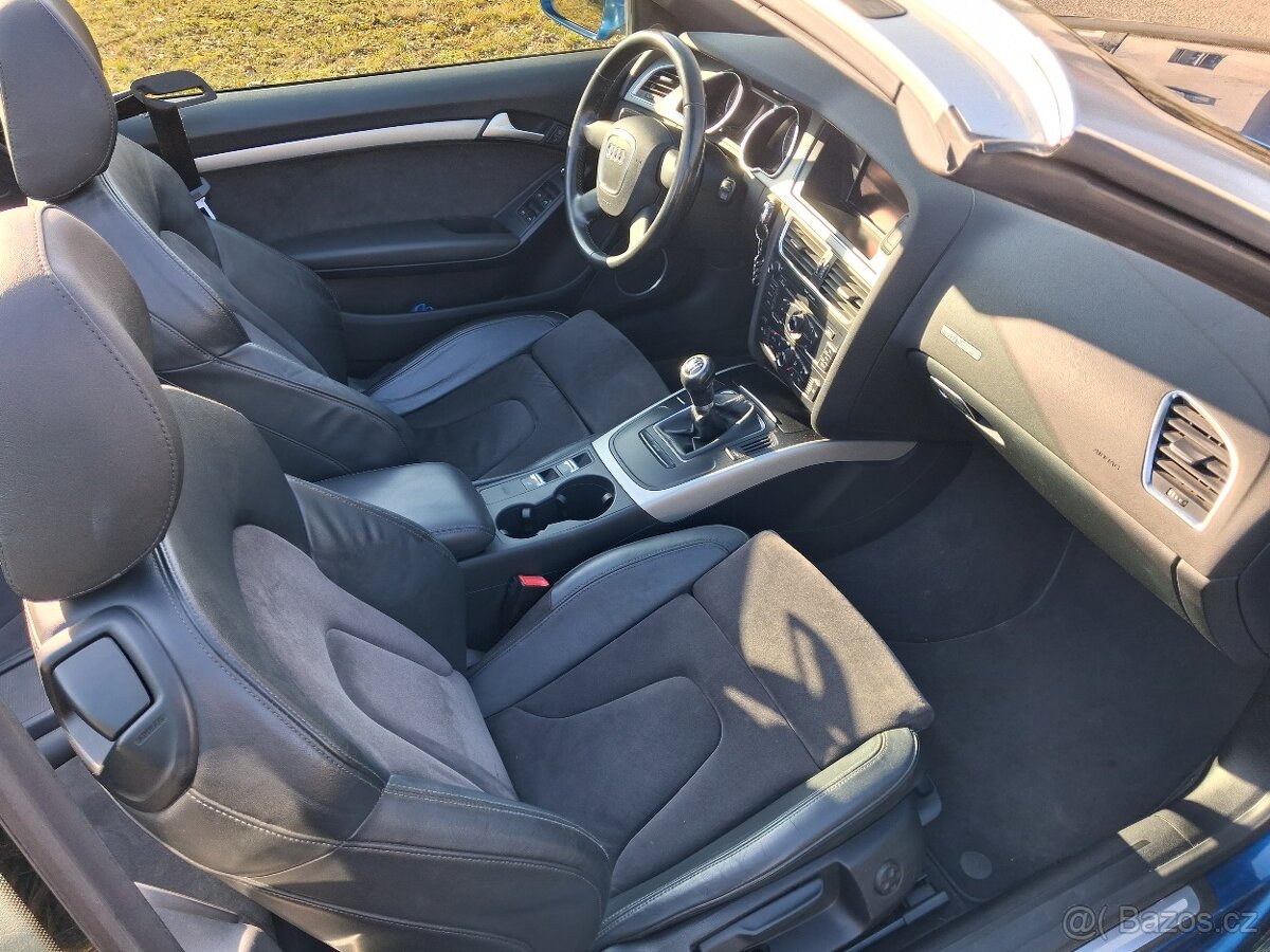 Prodám Audi A5 cabriolet 2.0Tdi 125kW - 6