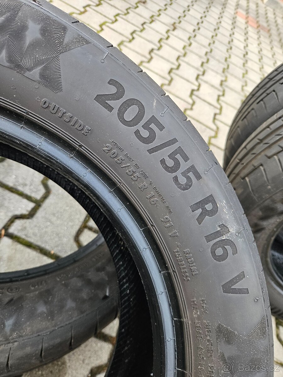 Letní pneu Continental 205/55/16 - 90% - 6
