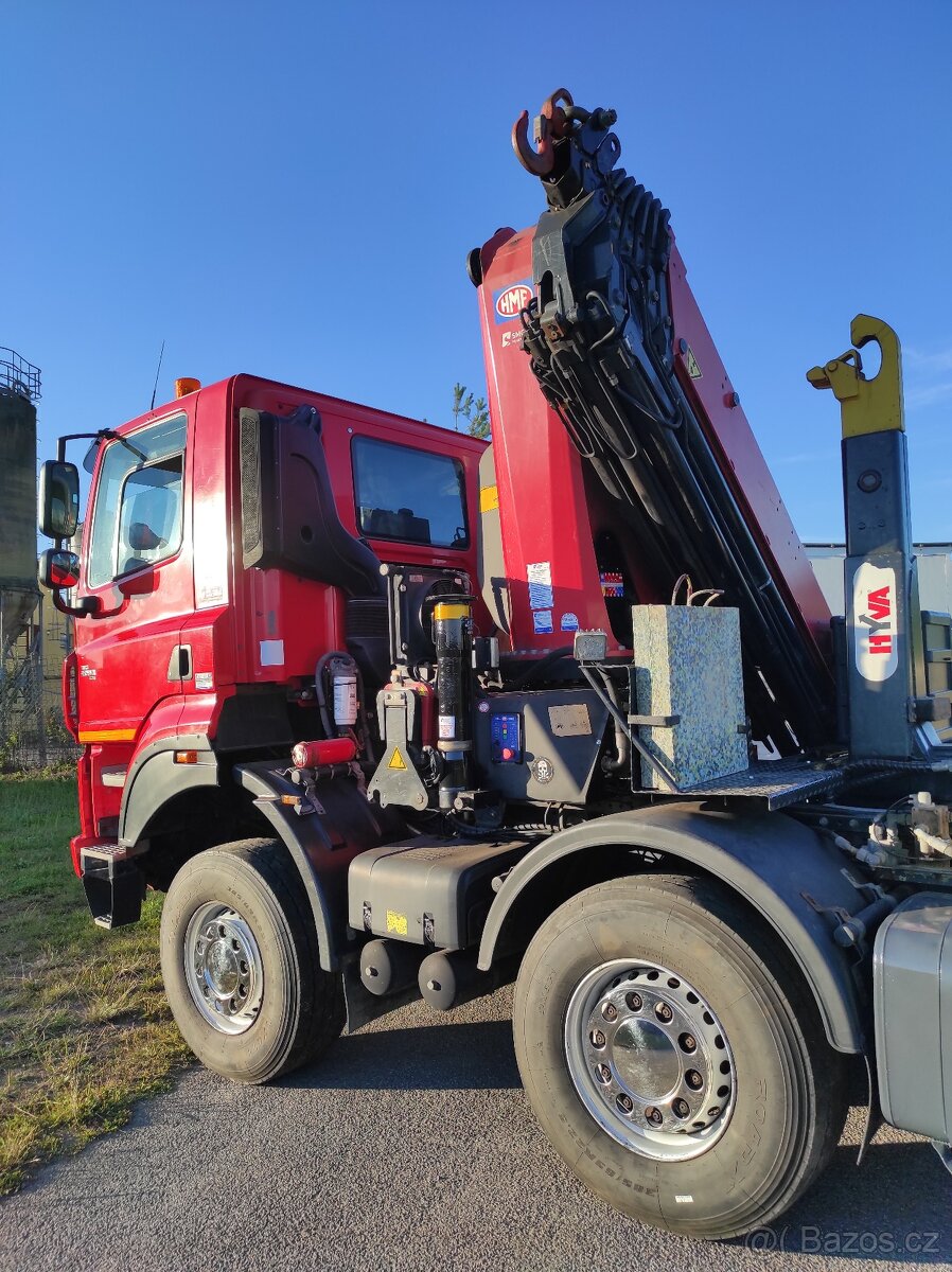 TATRA Phoenix 8x6 - nosič kontejnerů + SILNÁ hydraul. ruka - 6