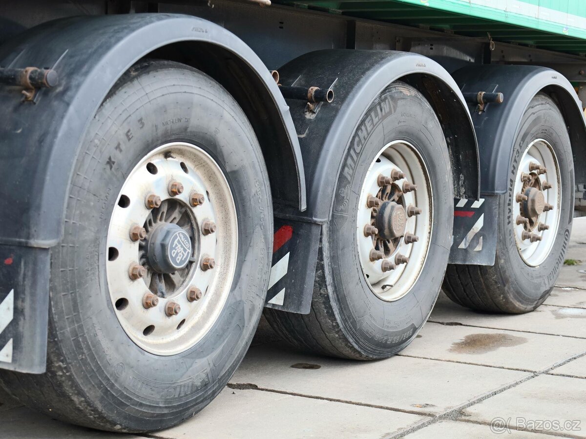 Schwarzmüller KIS 3/E, HLINÍKOVÝ, 50 CBM, 39 TUN, NÁPRAVY BP - 6