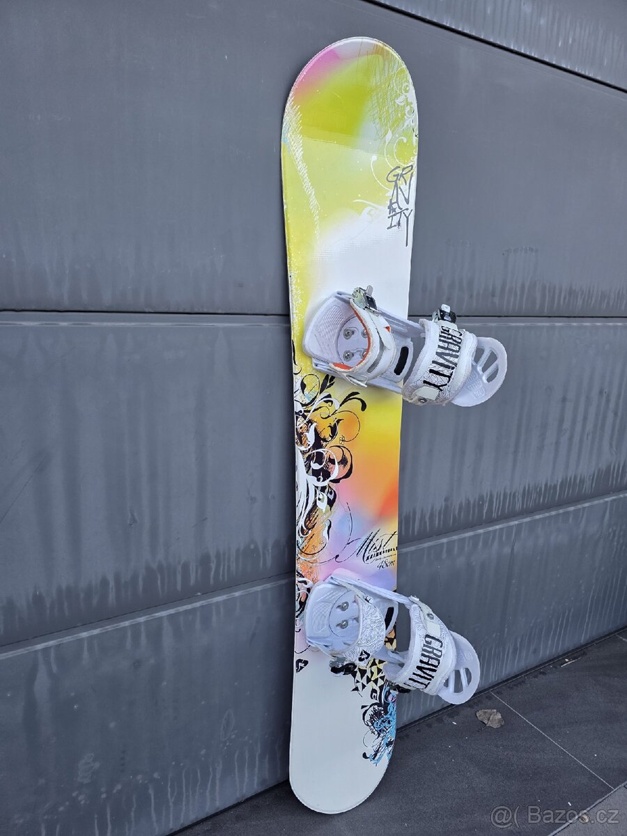 Snowboard GRAVITY, 148 cm + boty - 6