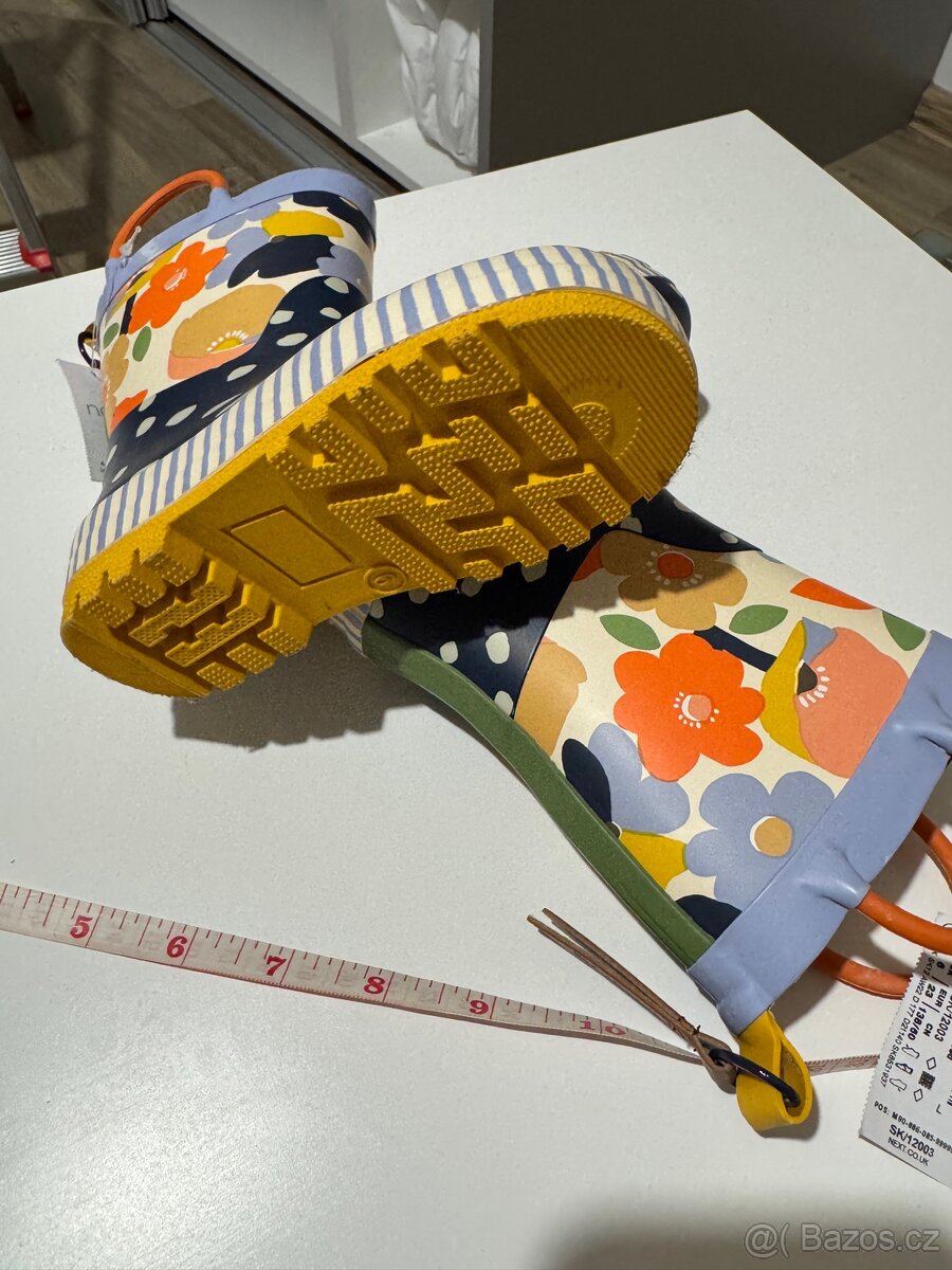 Nový détské gumové holínky - 6