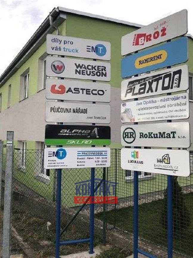 Pronájem vytápěné haly o velikosti 317, ulice Hlinská České - 6