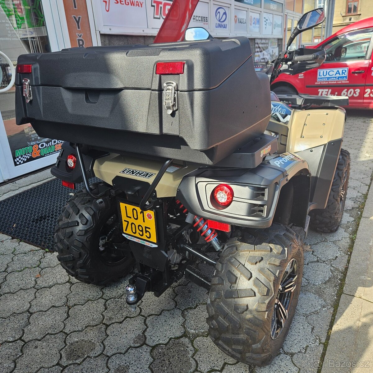 Linhai 500 4x4 Promax,naviják,tažné,naj. 310km,ČR - 6