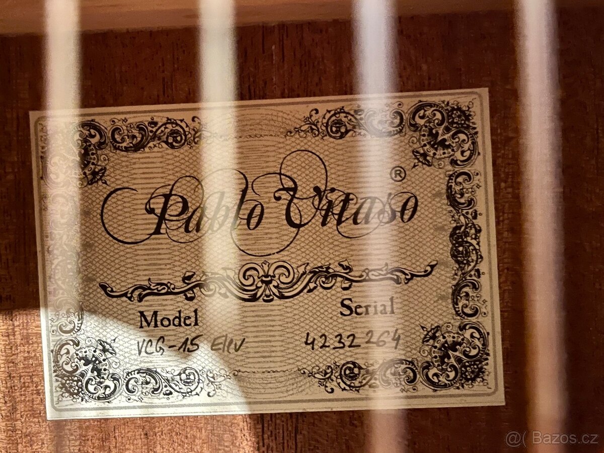 Dětská kytara Pablo Vitaso VCG-15 vel. 1/2 - 6