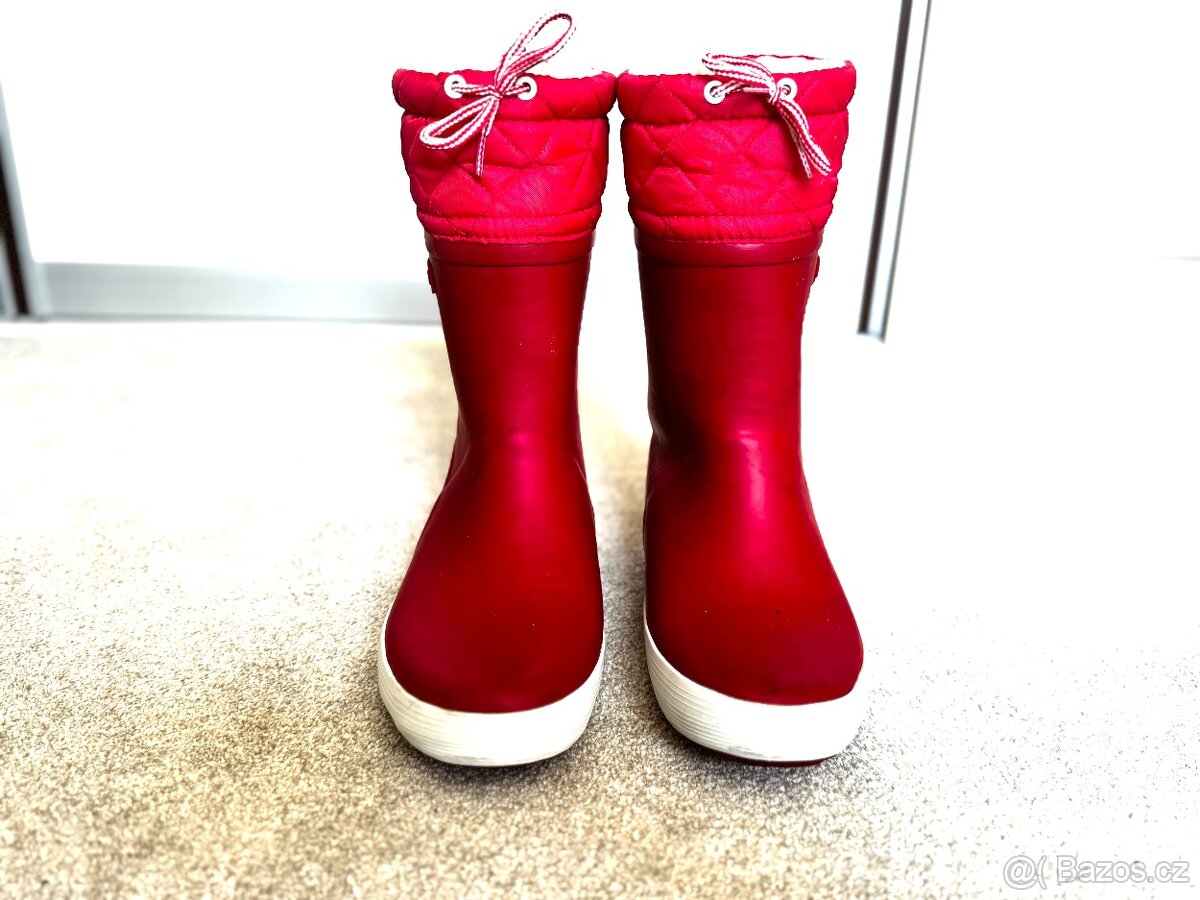 Zateplené dětské holínky gumáky Aigle Giboulee 2 v. 35 - 6