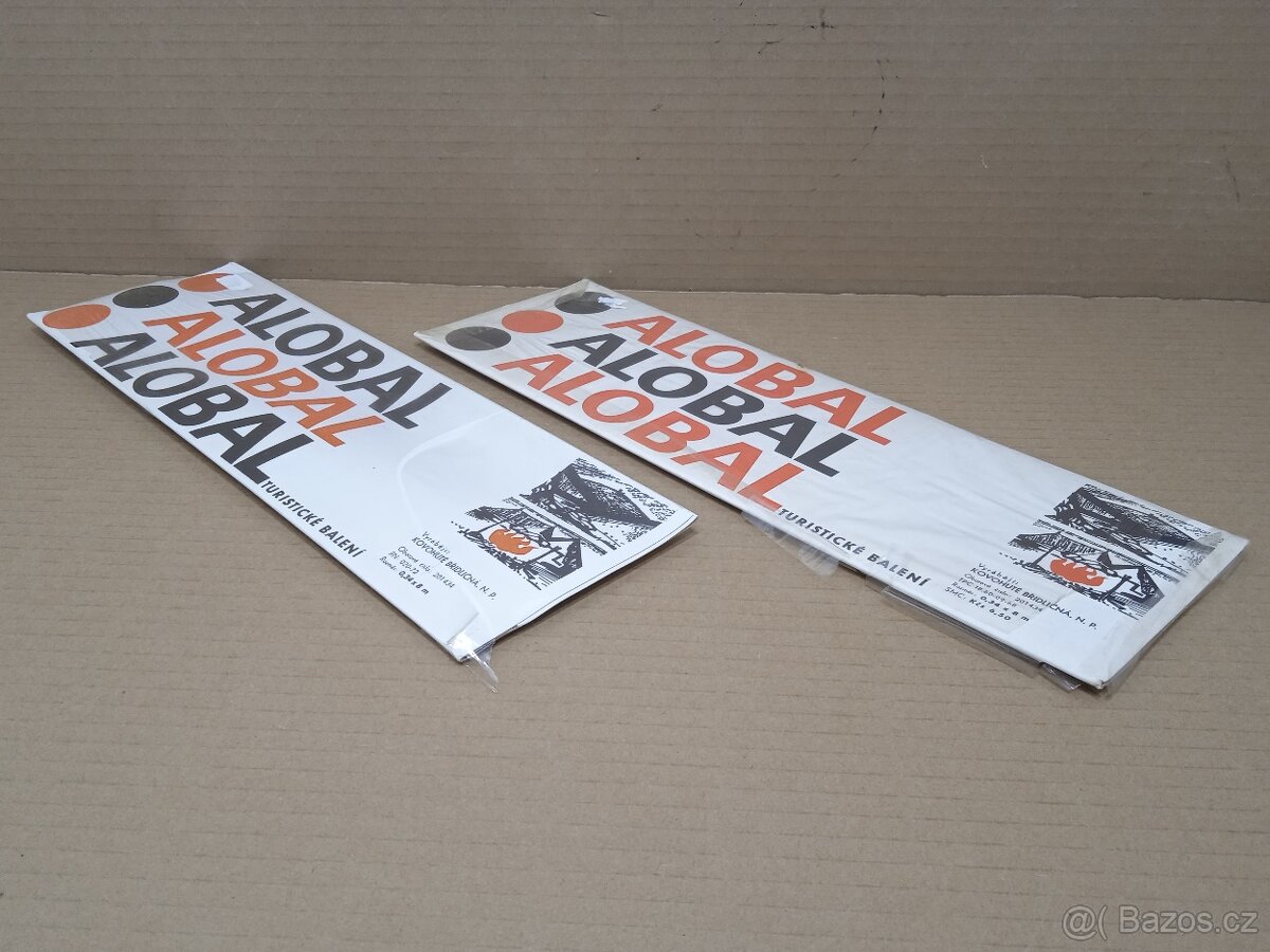 Retro Alobal 0,34x8m - Nepoužitý - ČSSR - 6